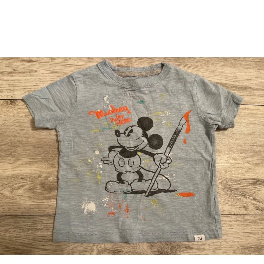 Gap Mickey Bundle Boys Size 2 ( Perfect For Topolinos Character Dining)